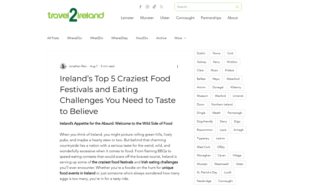 Ireland's top 5 craziest food