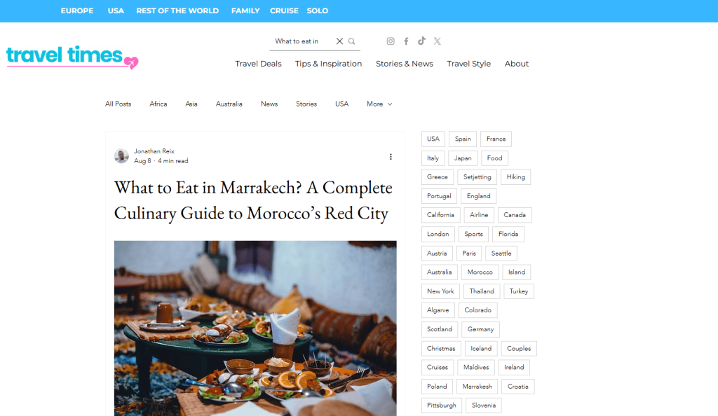 What to eat in Marrakech